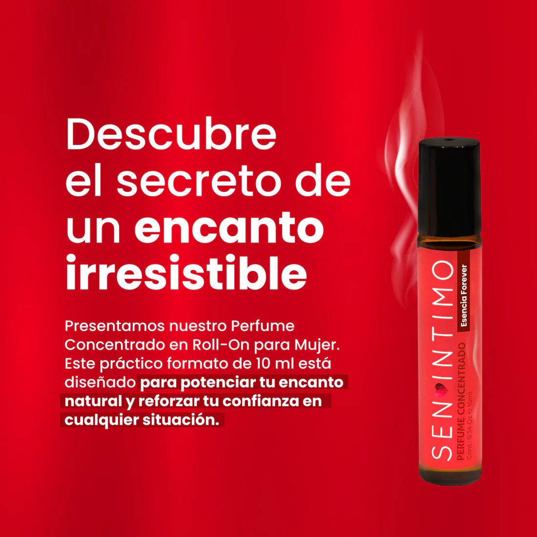 Perfume para mujer con Feromonas esencia Forever x 10ml