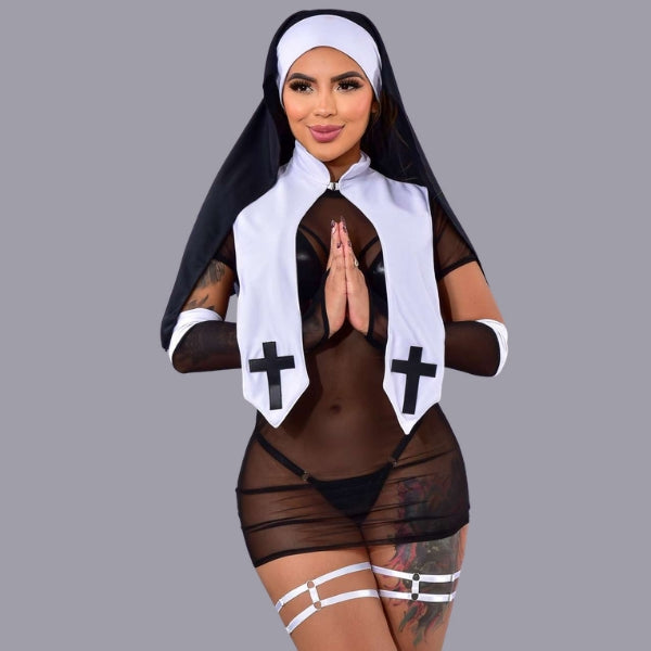Disfraz Monja Seductora