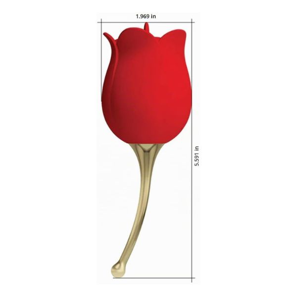 Rose Lover Estimulador de Clitoris con Lengua y Vibración