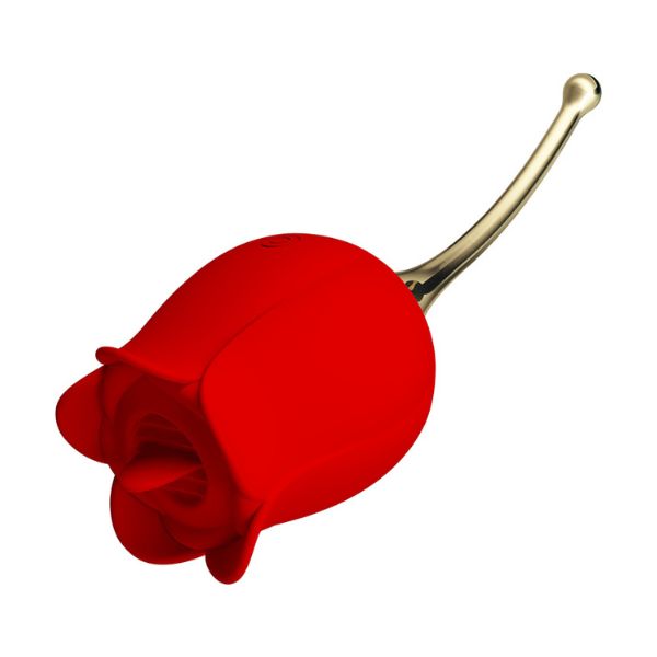 Rose Lover Estimulador de Clitoris con Lengua y Vibración