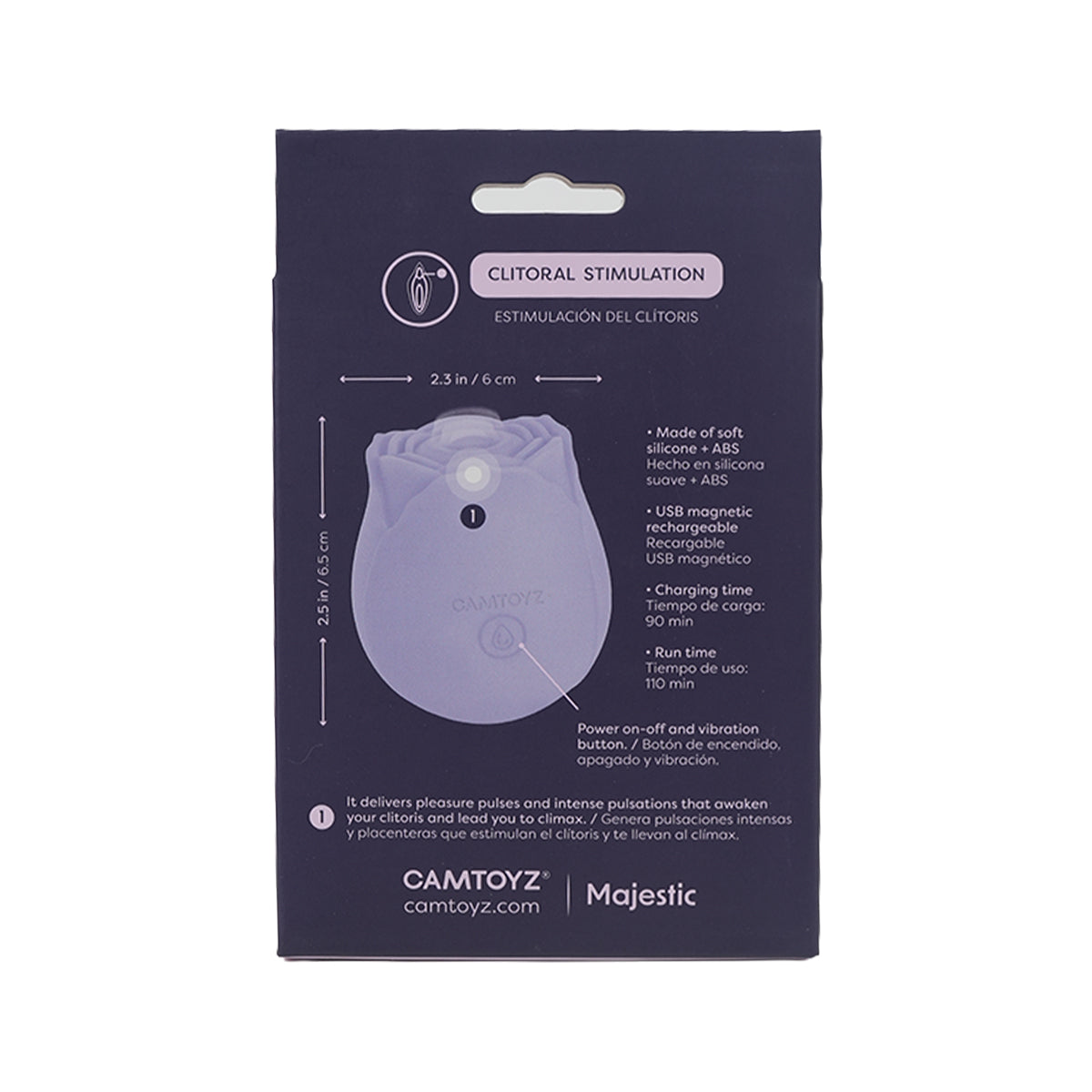 Estimulador de Pulsaciones Tap Rose Camtoyz