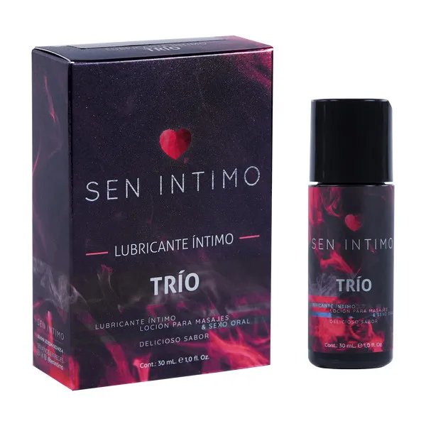 Lubricante Trio Placer 30ml Sen Intimo