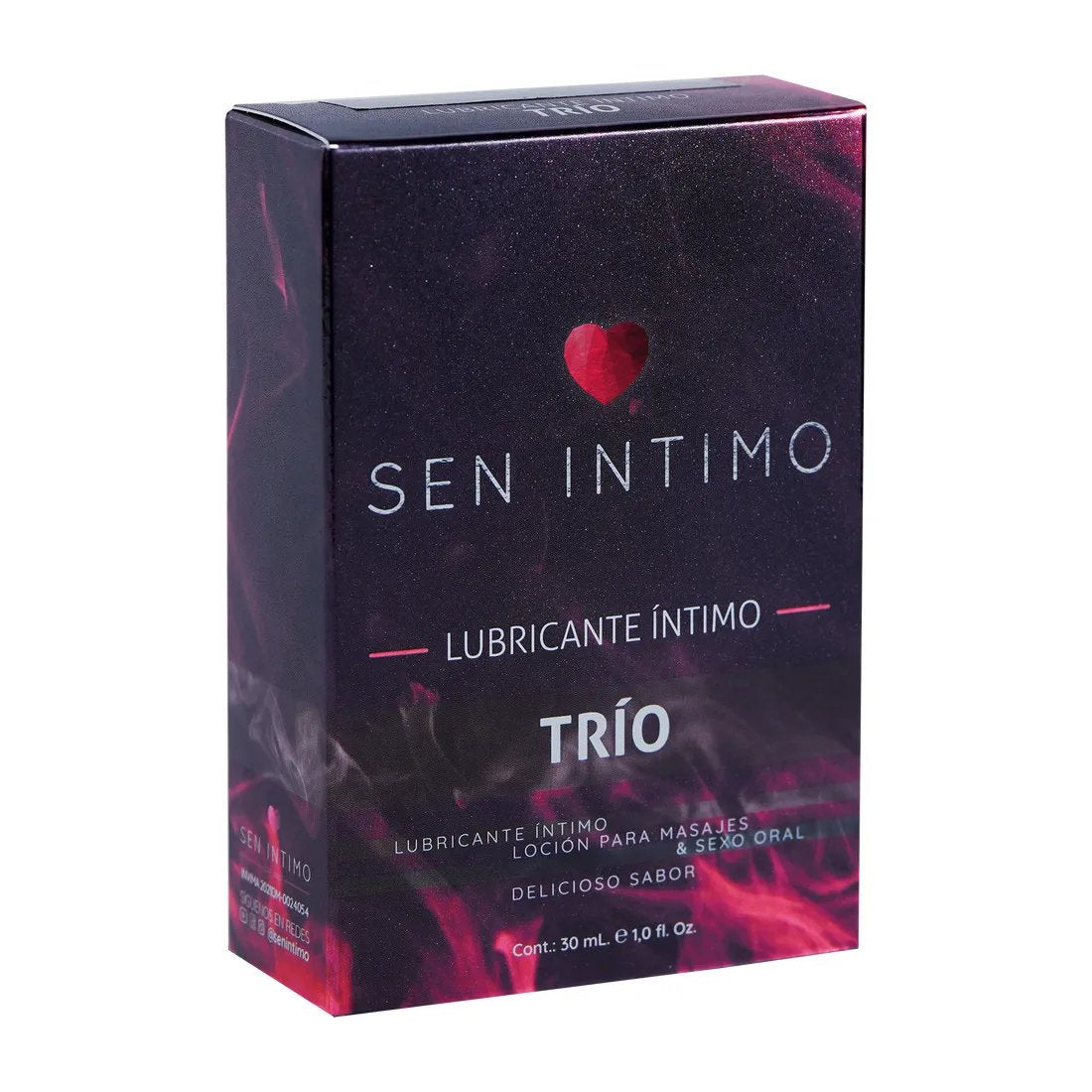 Lubricante Trio Placer 30ml Sen Intimo