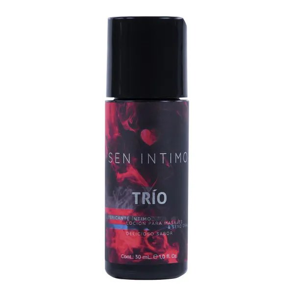 Lubricante Trio Placer 30ml Sen Intimo