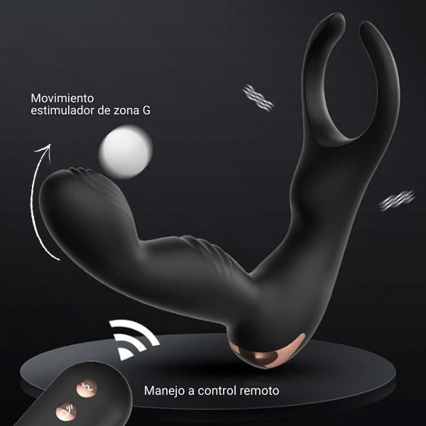 Vibrador Prostático Freddy con Control Inalámbrico