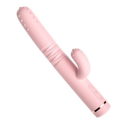 Cactus Vibrador Doble Estimulación con Empuje