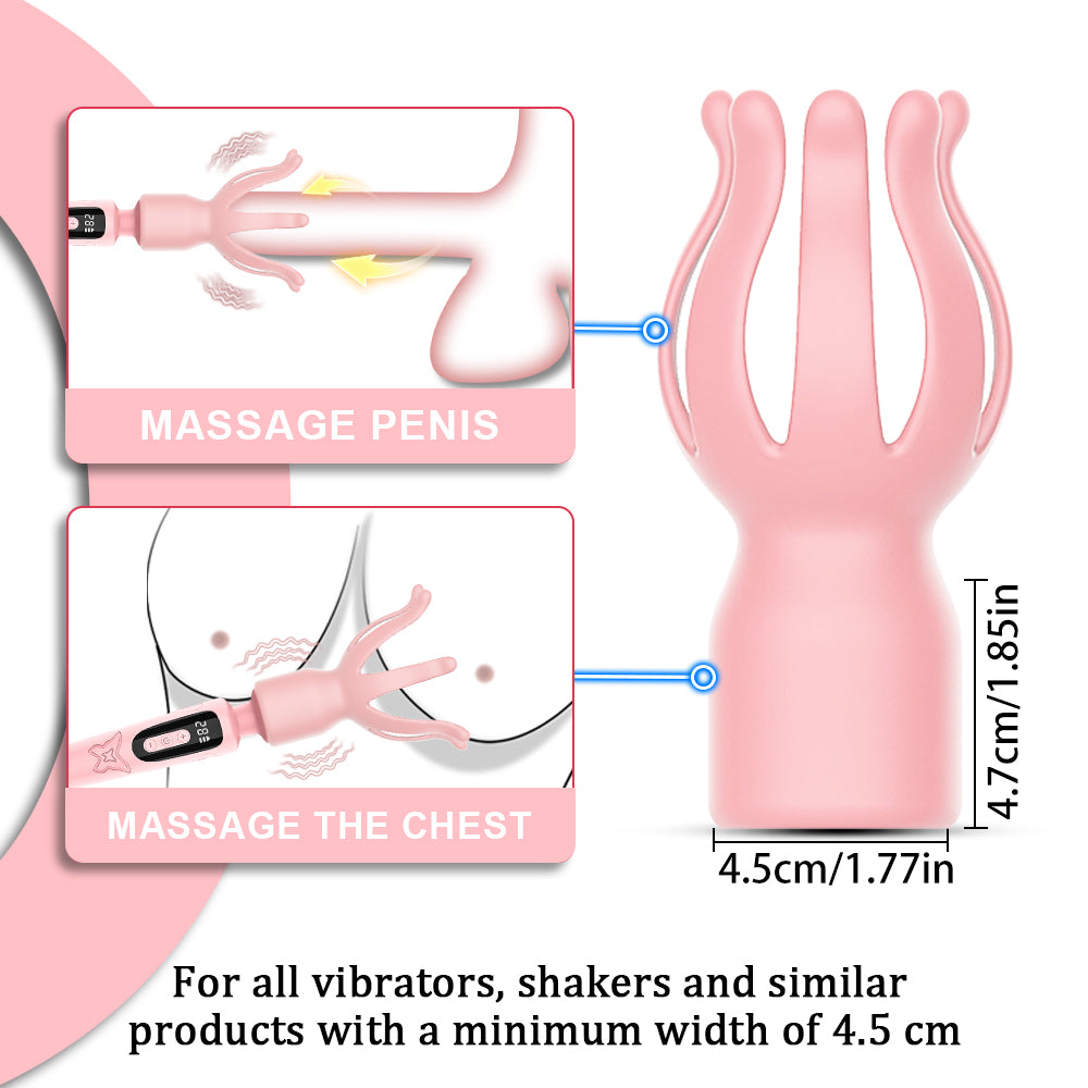 Vibrador Hitachi Monarca con 2 cabezas intercambiables