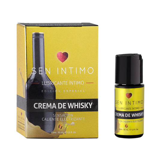 Lubricante Caliente Electrizante Crema de Whisky x 30 ML Sen Intimo