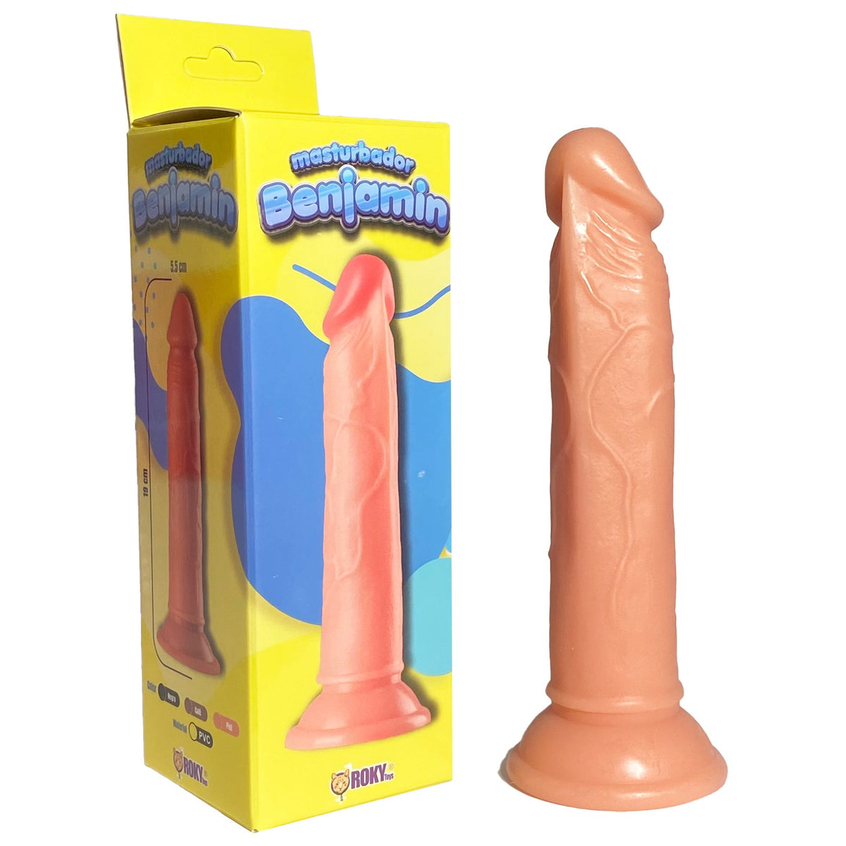 Dildo Masturbador Benjamin 18,5 cm