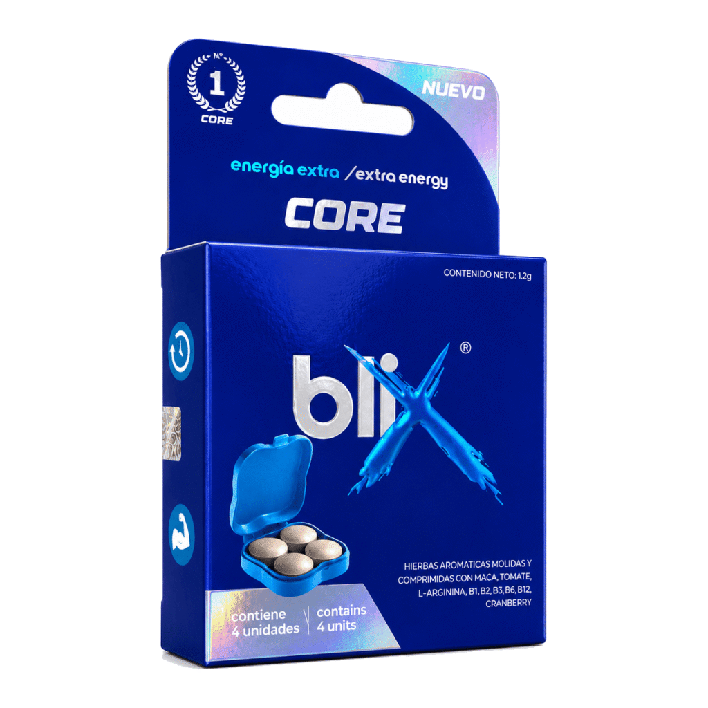 Potenciador Sexual Masculino Blix Booster x 4 comprimidos