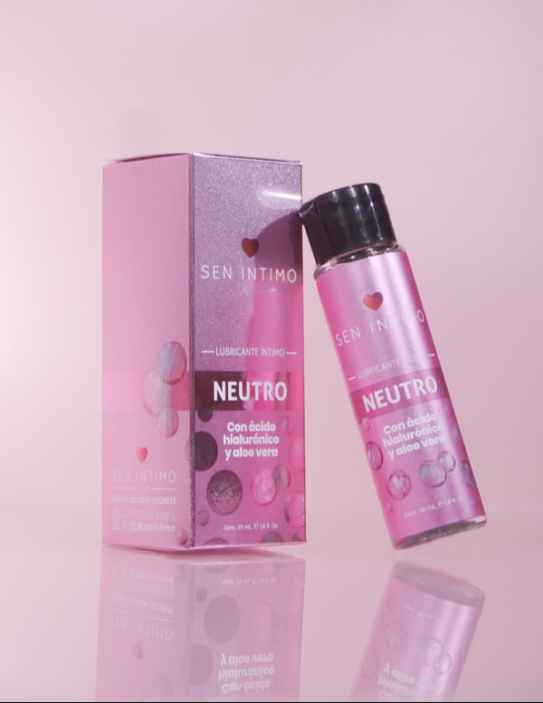 Lubricante Neutro con Ácido Hialurónico y Aloe Vera x 55 ml Sen Intimo