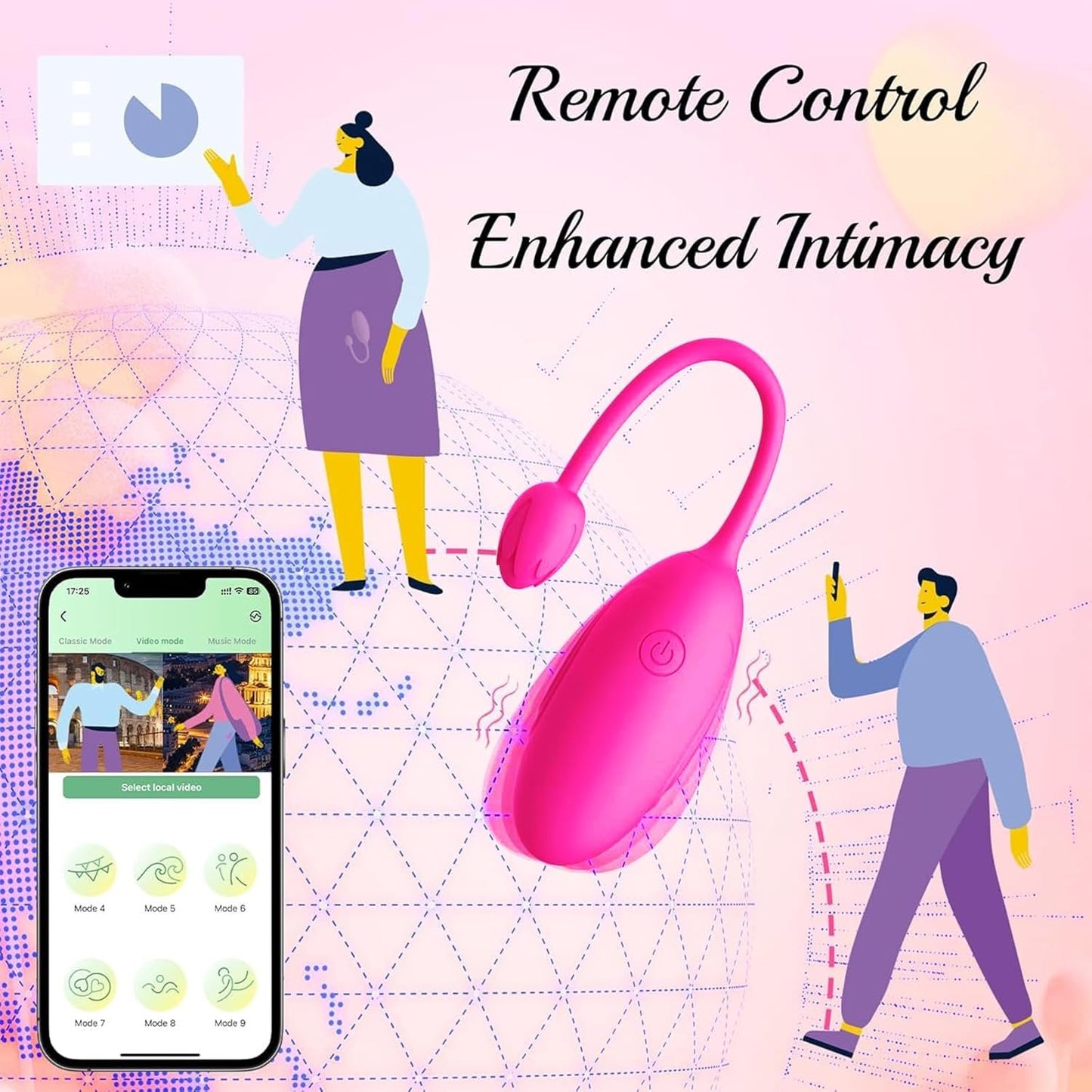 Huevo Vibrador con App Ceci
