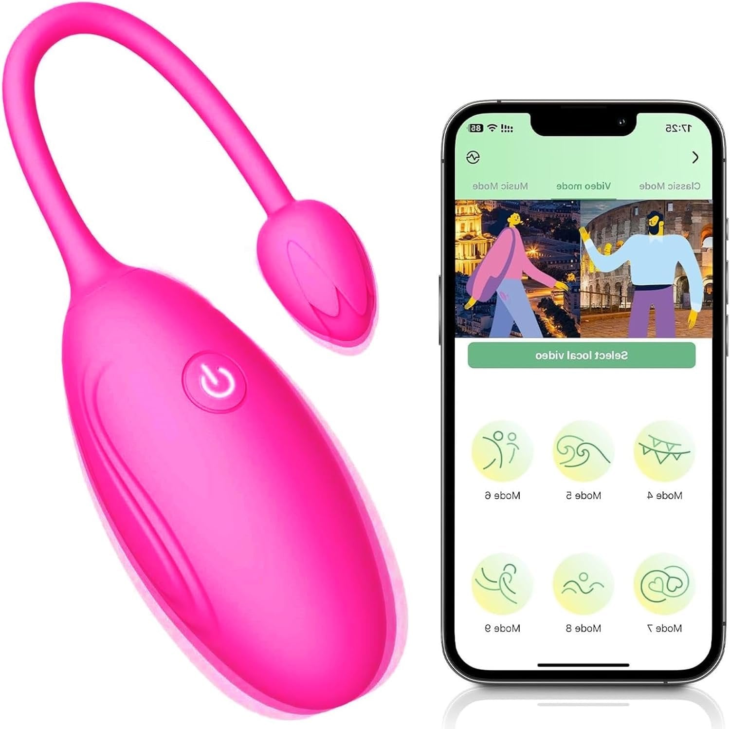 Huevo Vibrador con App Ceci