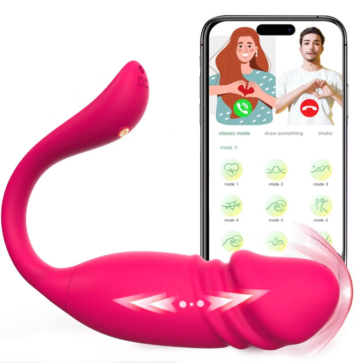 Huevo Vibrador con App y Movimiento Elias