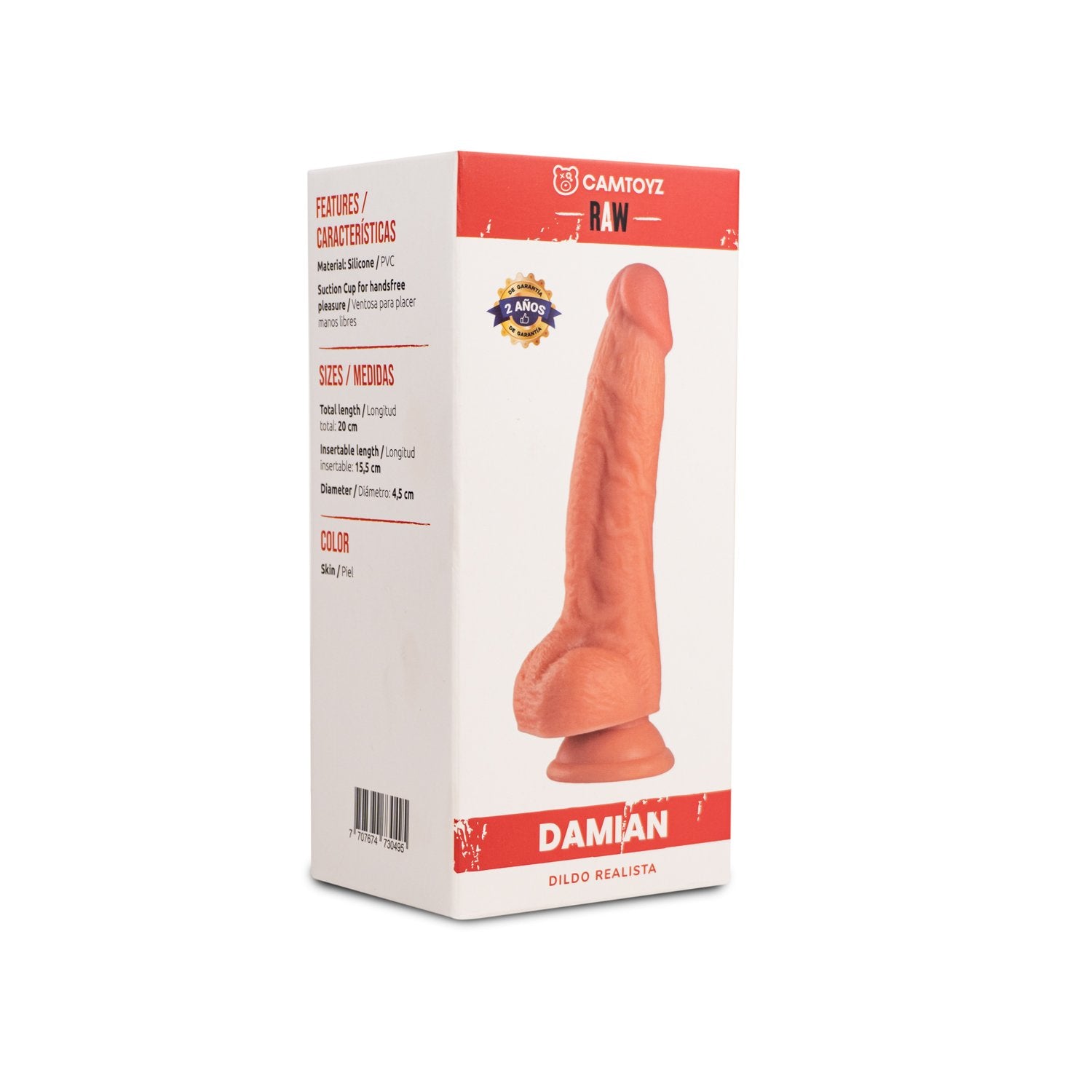 Dildo Realista Damian 20cm