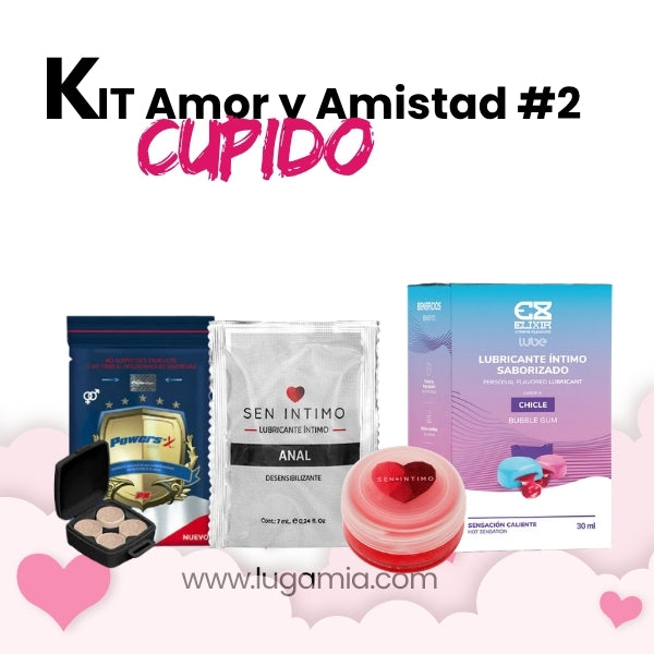 Kit Cupido Cosmética Erótica - Promo Amor y Amistad