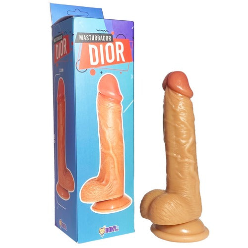 Dildo Masturbador Realista Dior 18 cm