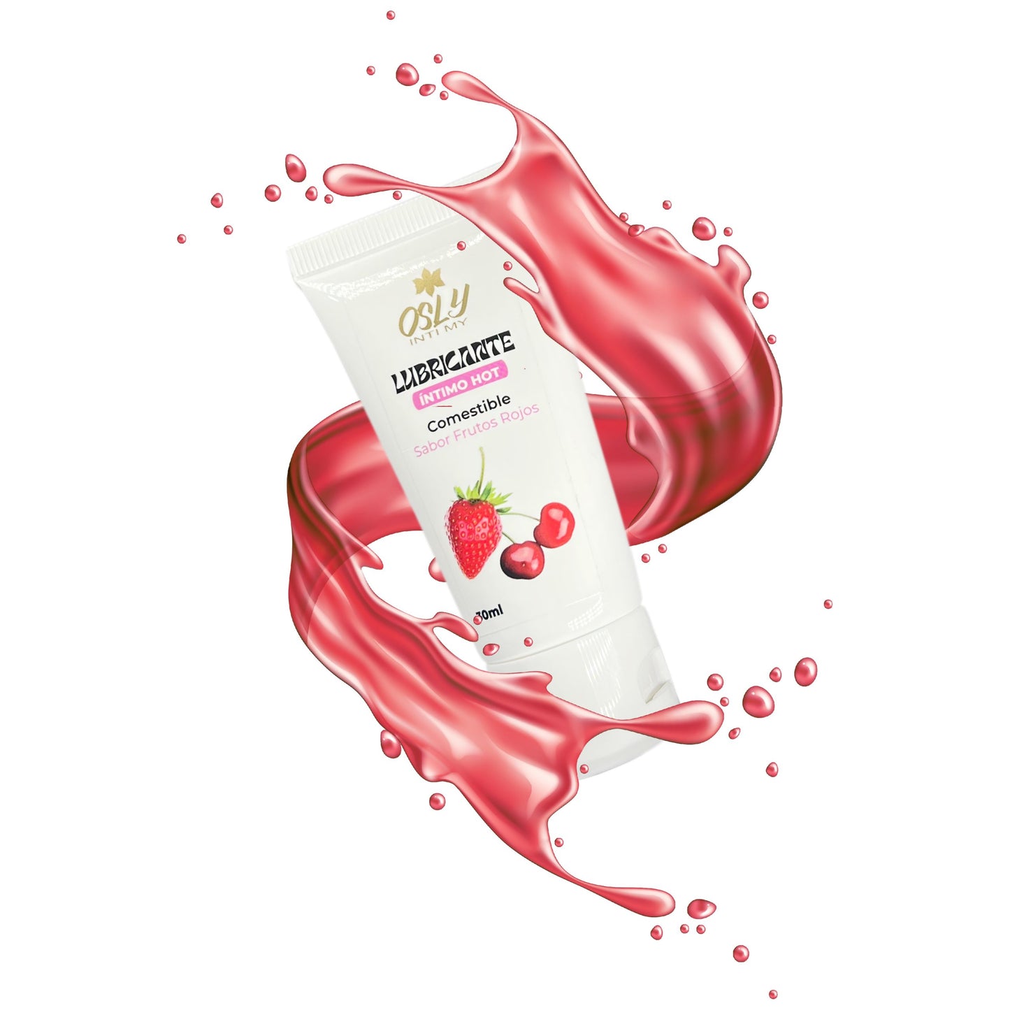 Lubricante íntimo Hot Frutos Rojos X 30ml Osly Intimy