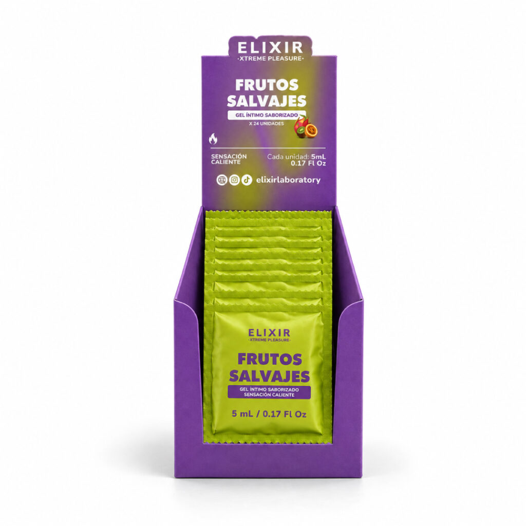 Lubricante Caliente Saborizado Frutos Salvajes Elixir