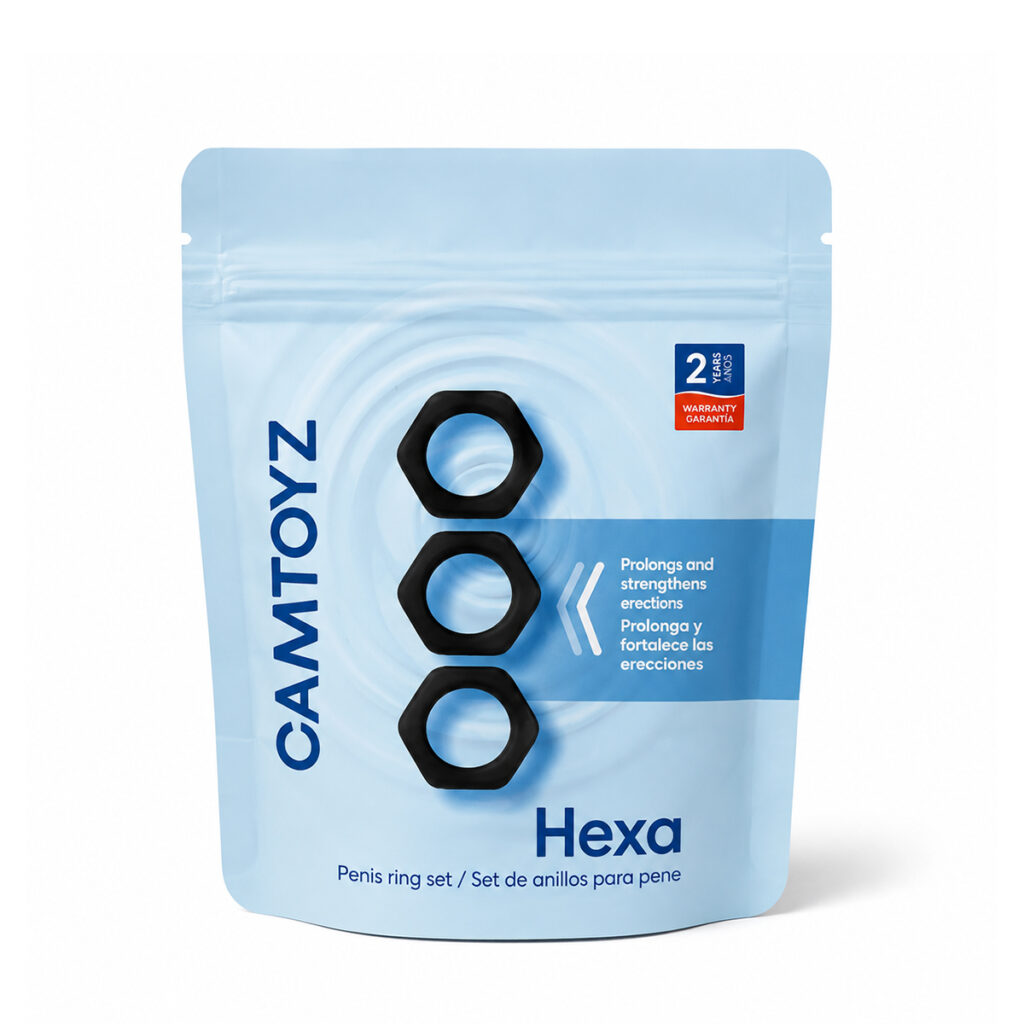 Hexa Set de 3 Anillos para Pene Camtoyz