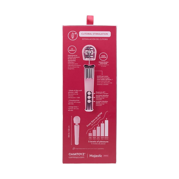 Vibrador Wand Hitachi con App Intense Camtoyz