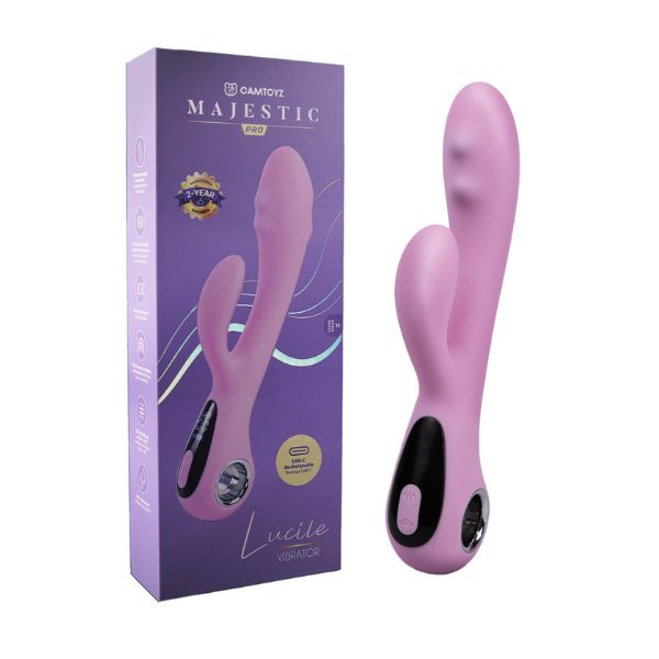 Vibrador Lucile con Perlas Internas para Punto G Carga USB-C Camtoyz