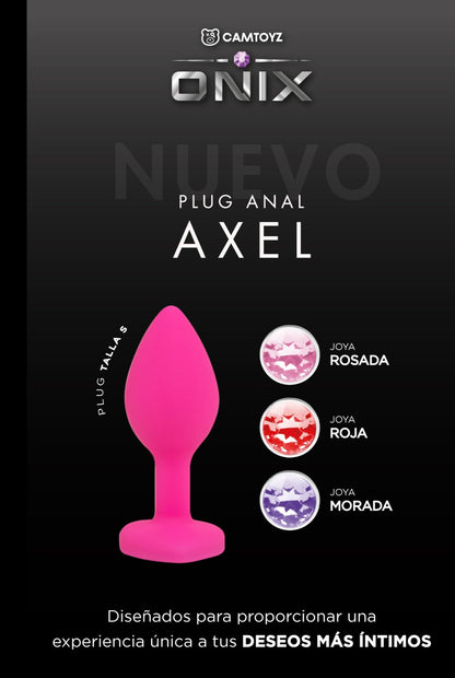 Ónix Plug Anal Axel Siliconado - Talla S