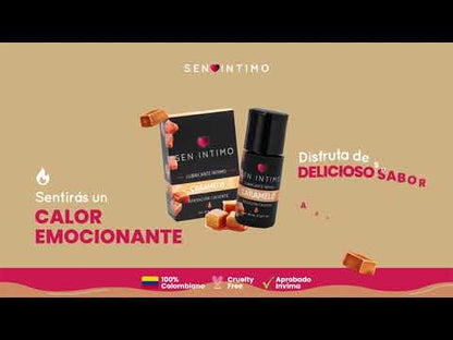 Lubricante Caliente Sachet Caramelo X 7 Ml Sen Intimo