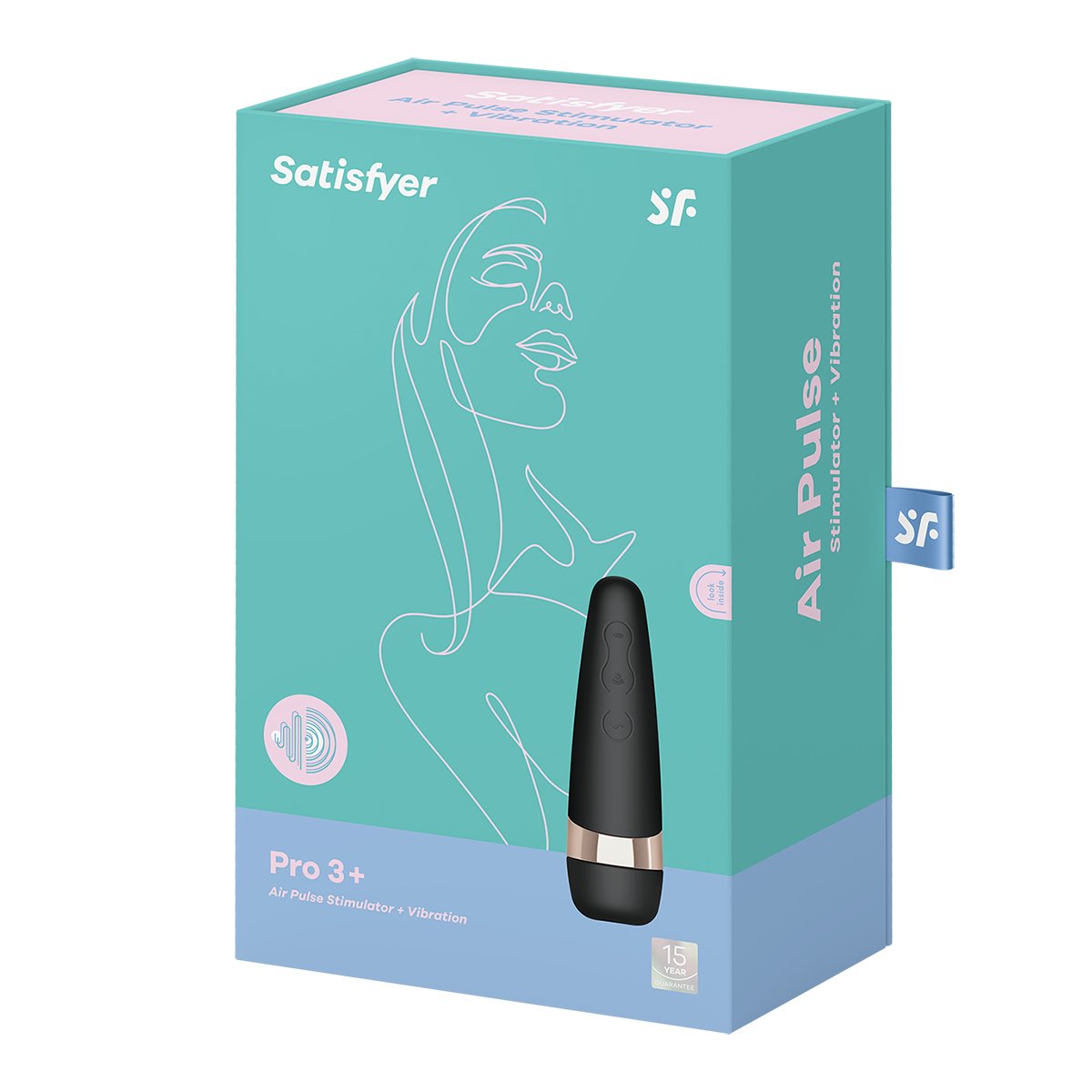 Satisfyer Pro 3+ Succionador de Clítoris con Vibración
