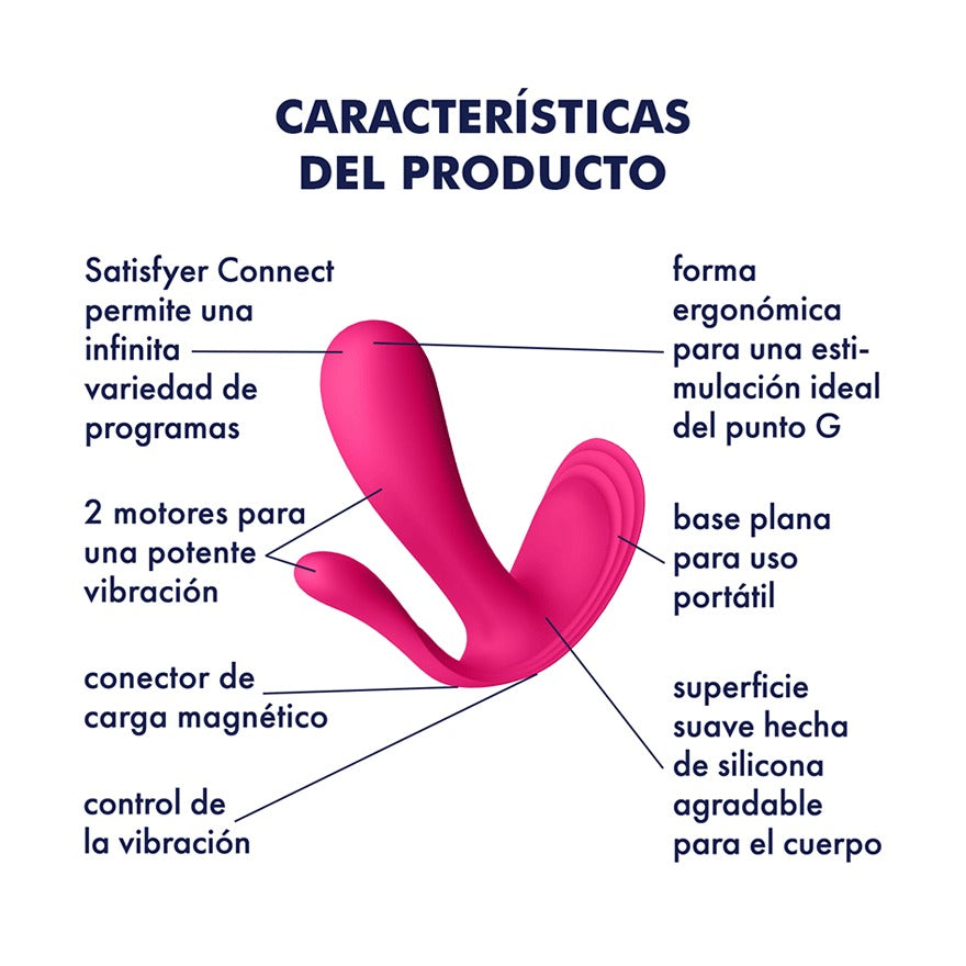 Satisfyer Top Secret+ Panty Vibrador con App