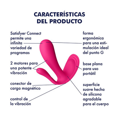 Satisfyer Top Secret+ Panty Vibrador con App