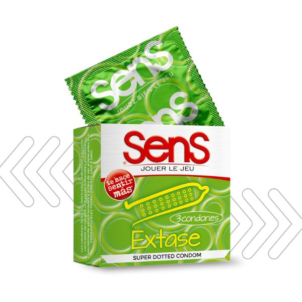 Condones Sens Extase Súper Burbujas