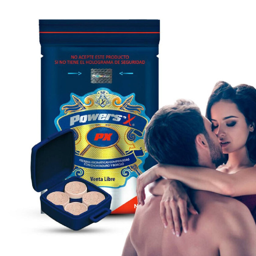 Potenciador Sexual Power Sex Sachet x4 comprimidos